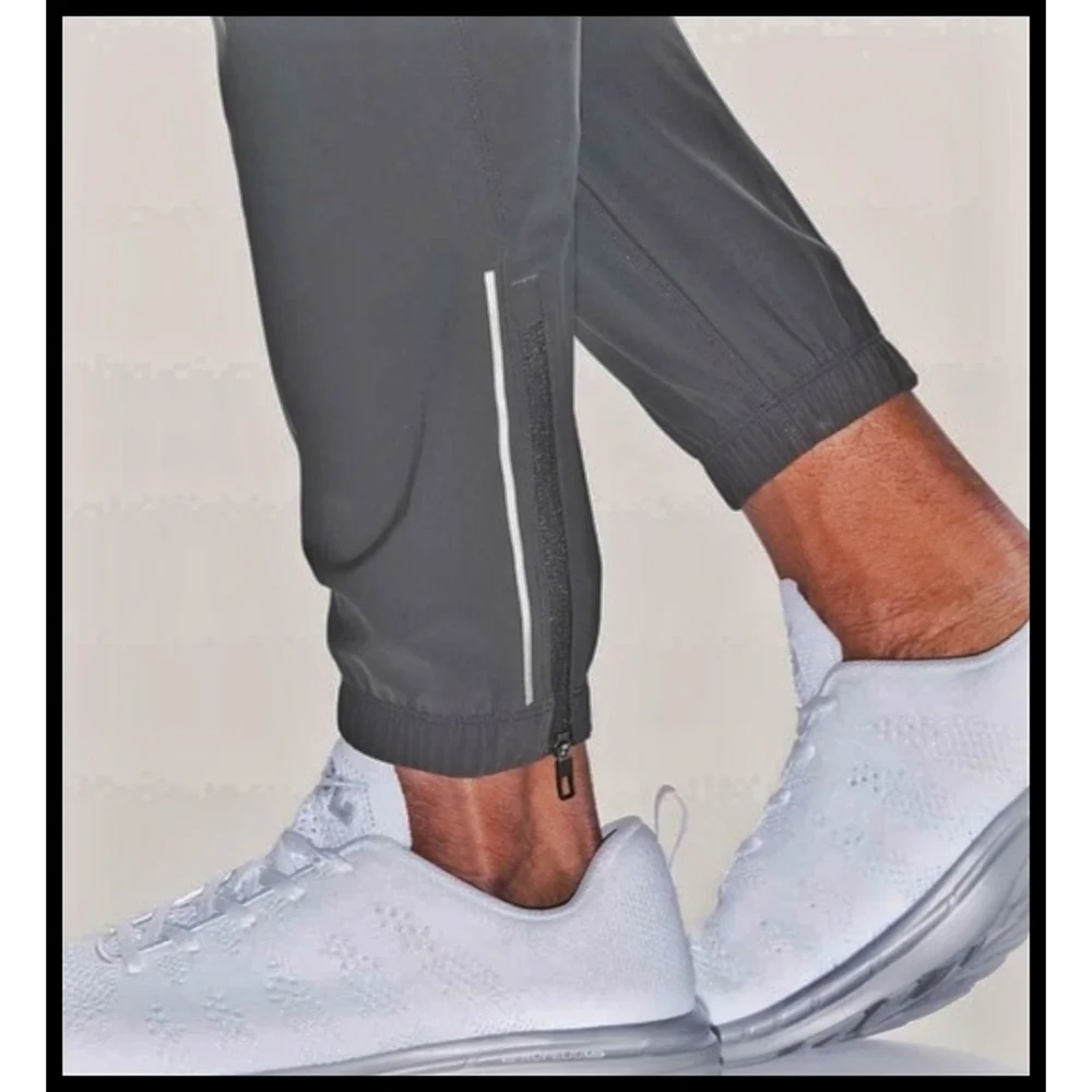 Lululemon Surge Jogger Pants Charcoal Gray Men's Medium Athleisure Training - Picture 3 of 12